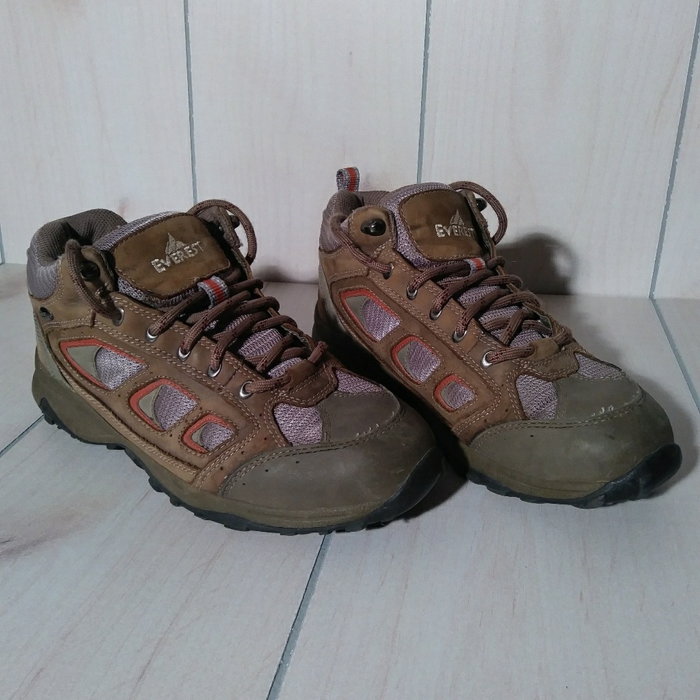 Everest Sierra Leather Waterproof Hiking Boots